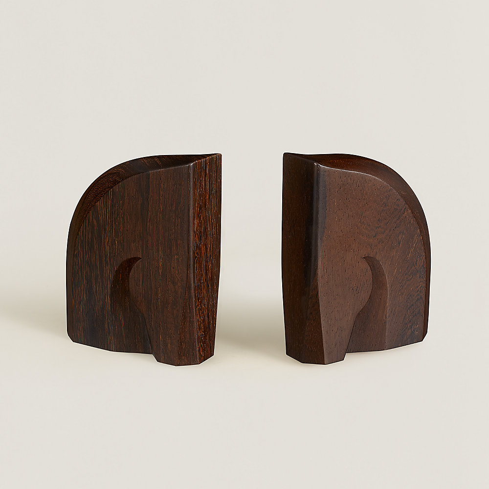 Alezan bookend set | Hermès USA
